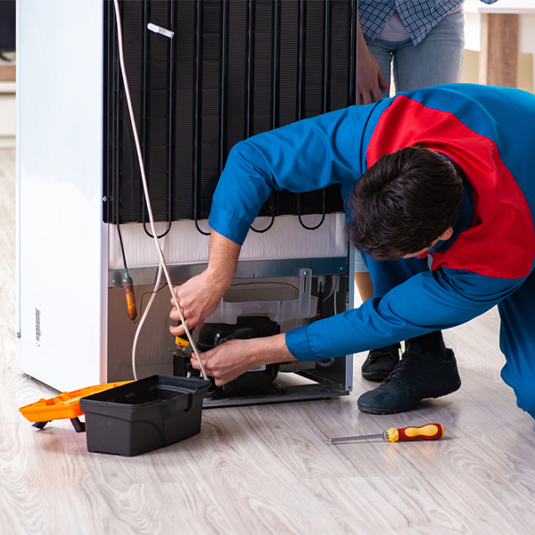 how much do you charge for refrigerator repair services in Ellendale TN